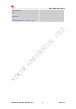 Preview for 43 page of SimTech SimCom SIM800 Series Application Notes