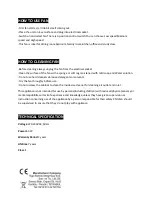 Preview for 12 page of SimTech SIMTECH KM-1717 Instruction Manual