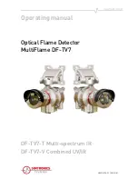 Simtronics MultiFlame DF-TV7-T Operating Manual предпросмотр