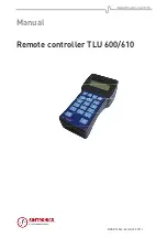 Предварительный просмотр 2 страницы Simtronics TLU 600 Manual