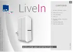 Simu LiveIn Installation And Use Instructions Manual предпросмотр