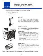 Предварительный просмотр 2 страницы Simu TSA Hz 2 Programming Manual