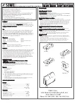 Preview for 1 page of Simu (X) 200 TRAN202 Manual