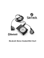 Предварительный просмотр 1 страницы Sin Tech Mini Clip II User Manual