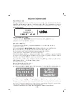 Preview for 36 page of Sinbo SBG 7108 Instruction Manual