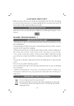 Preview for 8 page of Sinbo SBS 4414 Instruction Manual