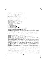 Предварительный просмотр 30 страницы Sinbo SBS 4425 Instruction Manual