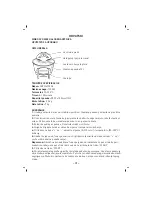 Preview for 33 page of Sinbo SCO 5028 Manual For Use