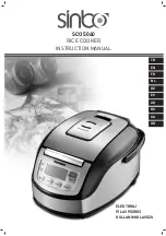 Предварительный просмотр 1 страницы Sinbo SCO 5040 Instruction Manual