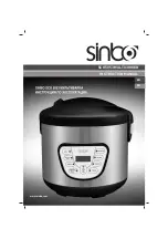 Предварительный просмотр 1 страницы Sinbo SCO 5053 Instruction Manual