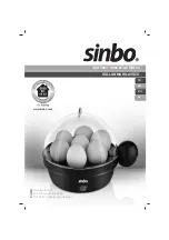 Sinbo SEB 5803 Instruction Manual preview
