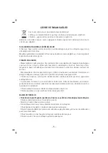 Предварительный просмотр 6 страницы Sinbo SHB 3036 Instruction Manual