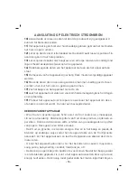 Предварительный просмотр 15 страницы Sinbo SHB 3036 Instruction Manual