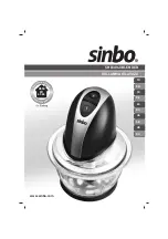 Предварительный просмотр 1 страницы Sinbo SHB 3048 Instruction Manual