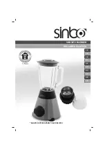 Предварительный просмотр 1 страницы Sinbo SHB 3053 Instruction Manual