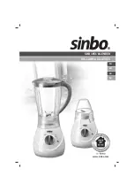 Preview for 1 page of Sinbo SHB 3056 Operating Instructions Manual