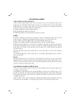 Preview for 6 page of Sinbo SHB 3056 Operating Instructions Manual