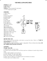 Preview for 4 page of Sinbo SHB 3070 Instruction Manual