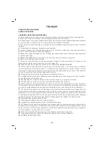 Предварительный просмотр 9 страницы Sinbo SHB 3075 Instruction Manual