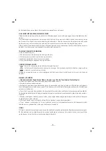 Предварительный просмотр 6 страницы Sinbo SHB 3076 Instruction Manual