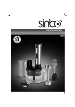 Предварительный просмотр 1 страницы Sinbo SHB 3078 Manual