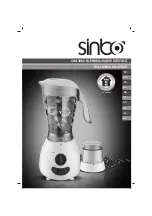 Sinbo SHB 3086 Instruction Manual предпросмотр