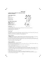 Предварительный просмотр 7 страницы Sinbo SHB 3089 Instruction Manual