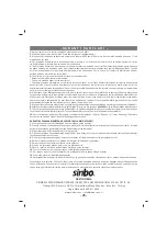 Preview for 29 page of Sinbo SHB 3100S Manual