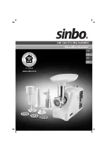 Preview for 1 page of Sinbo SHB 3108 ET Instructions For Use Manual