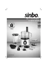 Sinbo SHB 3111 Instructions For Use Manual preview