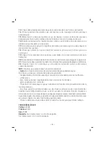 Предварительный просмотр 5 страницы Sinbo SHB 3111 Instructions For Use Manual