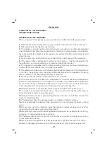 Предварительный просмотр 11 страницы Sinbo SHB 3111 Instructions For Use Manual