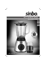 Sinbo SHB 3113 User Manual preview