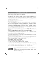 Preview for 23 page of Sinbo SHB 3113 User Manual