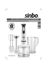 Sinbo SHB 3137 User Manual preview