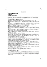 Предварительный просмотр 3 страницы Sinbo SHB 3154 Instruction Manual