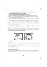 Предварительный просмотр 34 страницы Sinbo SHC 4344 Manual