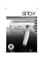 Sinbo SHD 7034 Instruction Manual preview