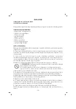 Предварительный просмотр 34 страницы Sinbo SHD 7037 Instruction Manual