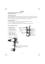 Preview for 4 page of Sinbo SHD 7044 Instruction Manual