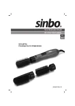 Sinbo SHD 7068 Instruction Manual preview