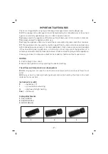 Preview for 3 page of Sinbo SHD 7068 Instruction Manual