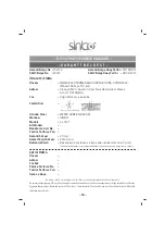 Preview for 53 page of Sinbo SJ 3127 Manual