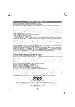 Preview for 32 page of Sinbo SK 7315 User Manual