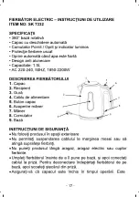 Preview for 20 page of Sinbo SK 7332 Instruction Manual