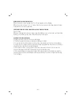 Preview for 5 page of Sinbo SKS 4516 User Manual