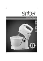 Sinbo SMX 2737 Manual preview