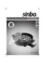 Sinbo SP 5209 User Manual preview