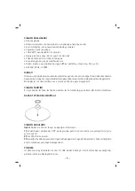 Preview for 6 page of Sinbo SP 5209 User Manual