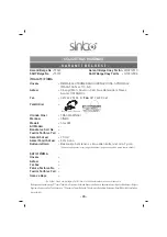 Preview for 46 page of Sinbo SS 4028 User Manual